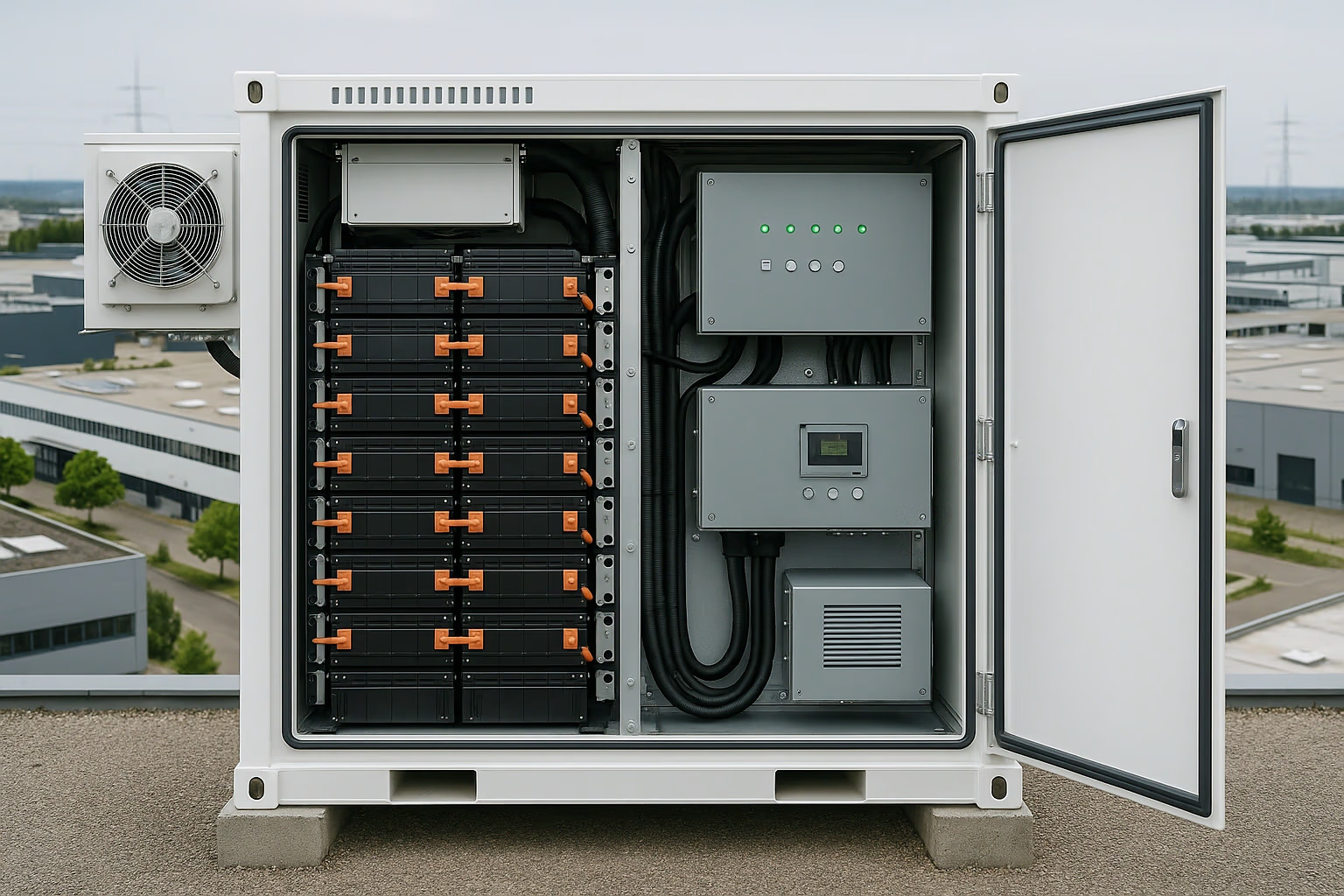 Sistemas de Almacenamiento de Energía con Baterías de Litio (BESS)
